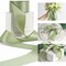 2-Inch Sage Green Double Face Satin Ribbon (25 Yards) - Premium Dusty Sage Silk-Finish Ribbon for Wedding Invitations, Luxury Gift Wrapping, Flower Bouquet Wraps, Hair Bows, and DIY Home Decor